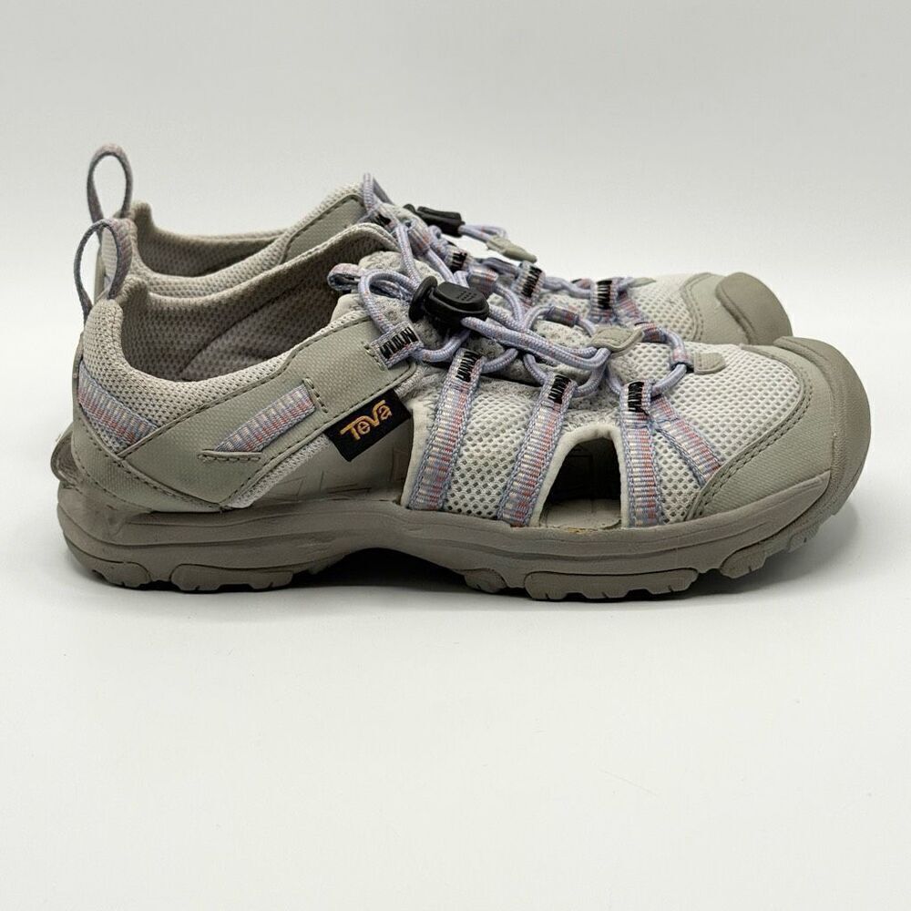Teva Manatee Purple Khaki Hiking Sandals - Kids US 2
